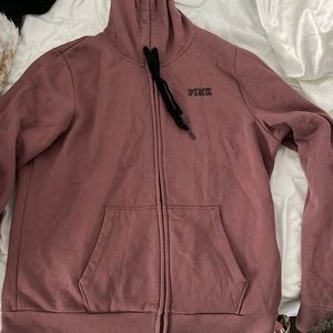 Maroon PINK zip up jacket